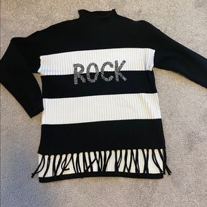 Gabby Isabella cotton blend tunic sweater